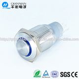 Qn16-C2 16mm Ring Type Momentary|Latching Elevated High Head Momentary 3pin Nonc Push Button Switch